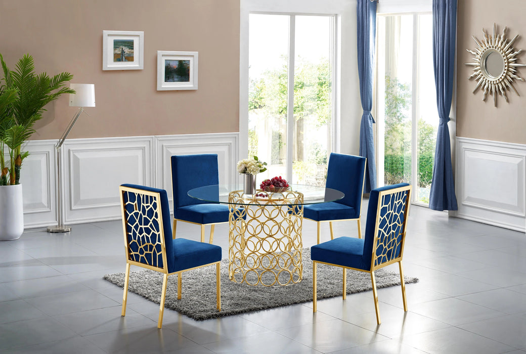 Opal Gold Dining Table