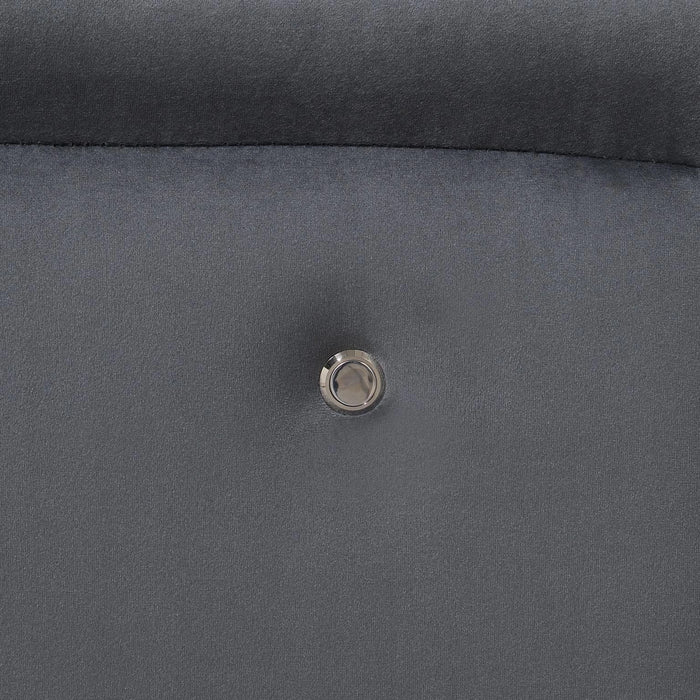 Gray Led Loveseat