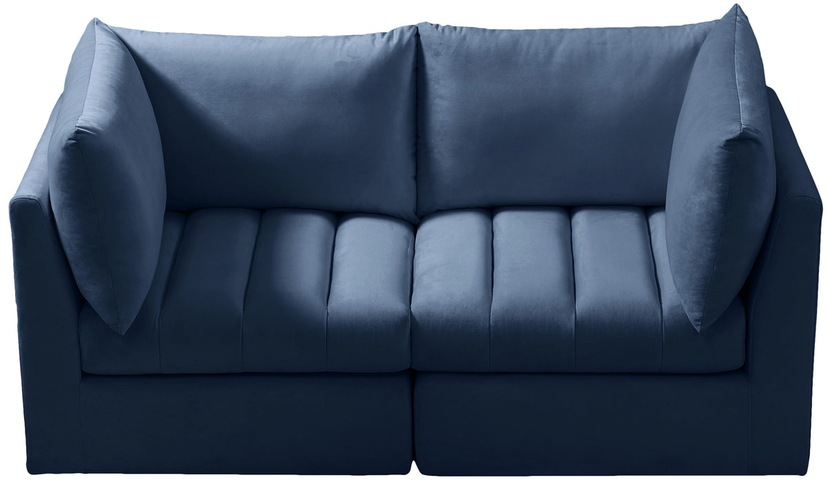 Jacob Navy Velvet Modular Sofa