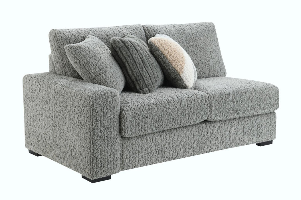 Gray Corduroy Console