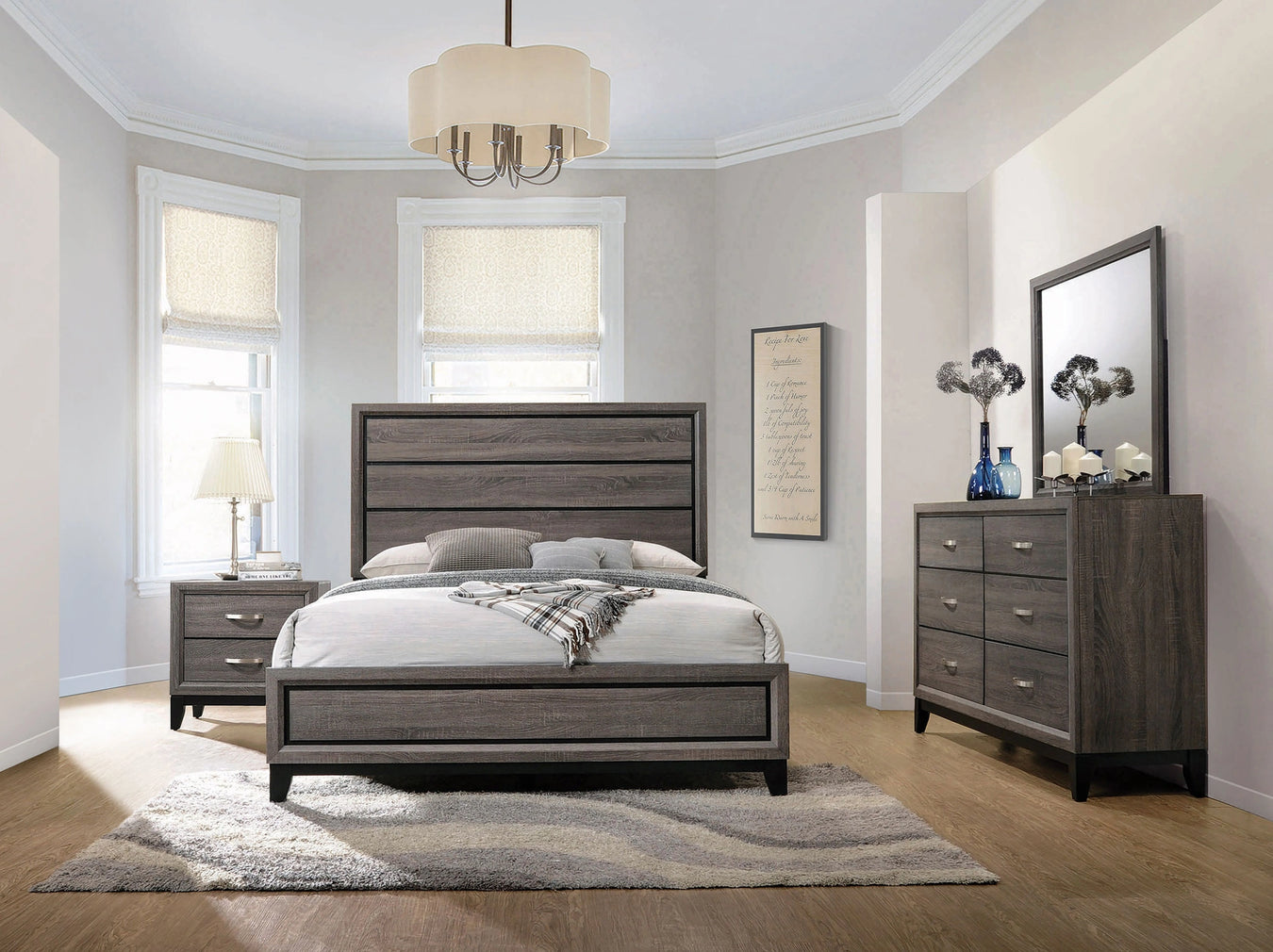 Grey / Oak