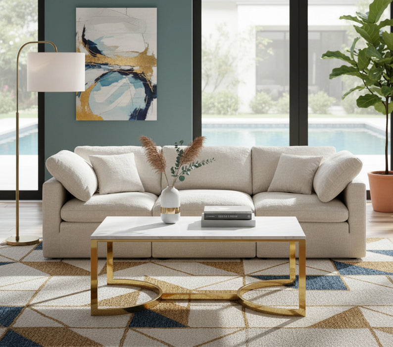 London Gold Coffee Table