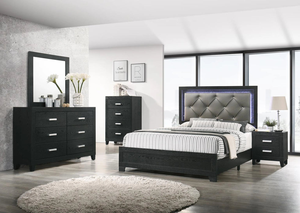 Full Bed Frame - Dresser - Mirror - Chest - Nightstand