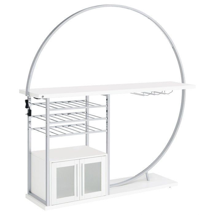 Risley Wine Cabinet with LED Lighting