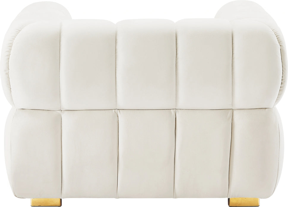 Gwen Cream Velvet Chair