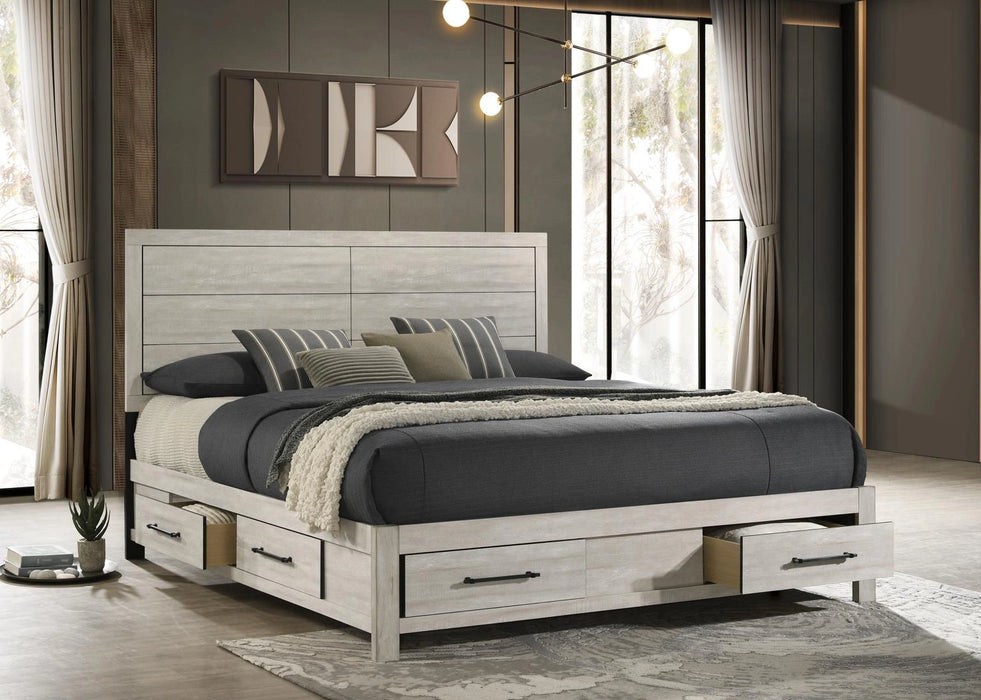 Queen Bed Frame - Dresser - Mirror - Chest - Nightstand