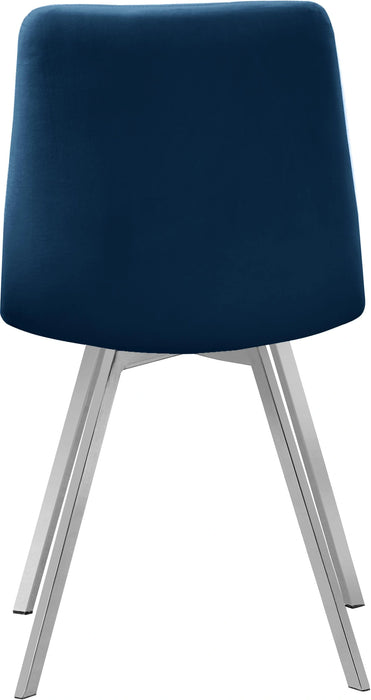 Annie Navy Velvet Dining Chair