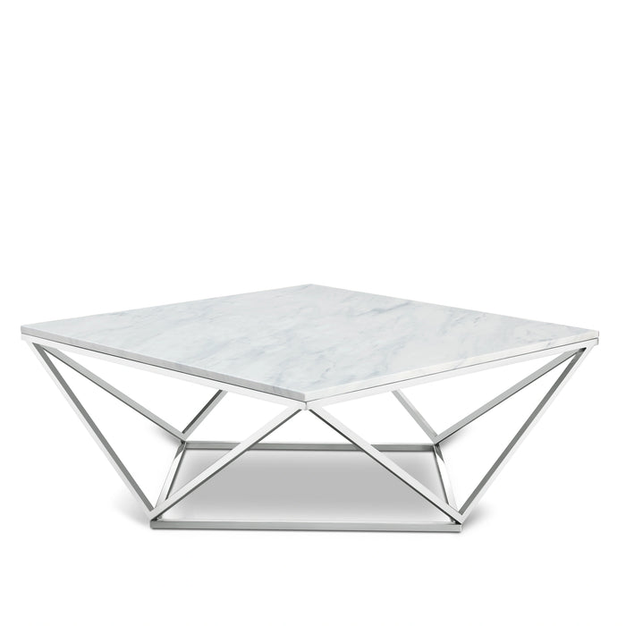 Skyler Chrome Coffee Table