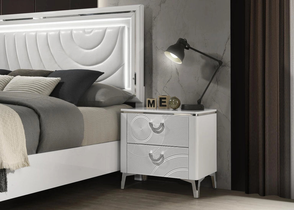 Queen Bed Frame - Dresser - Mirror - Chest - Nightstand