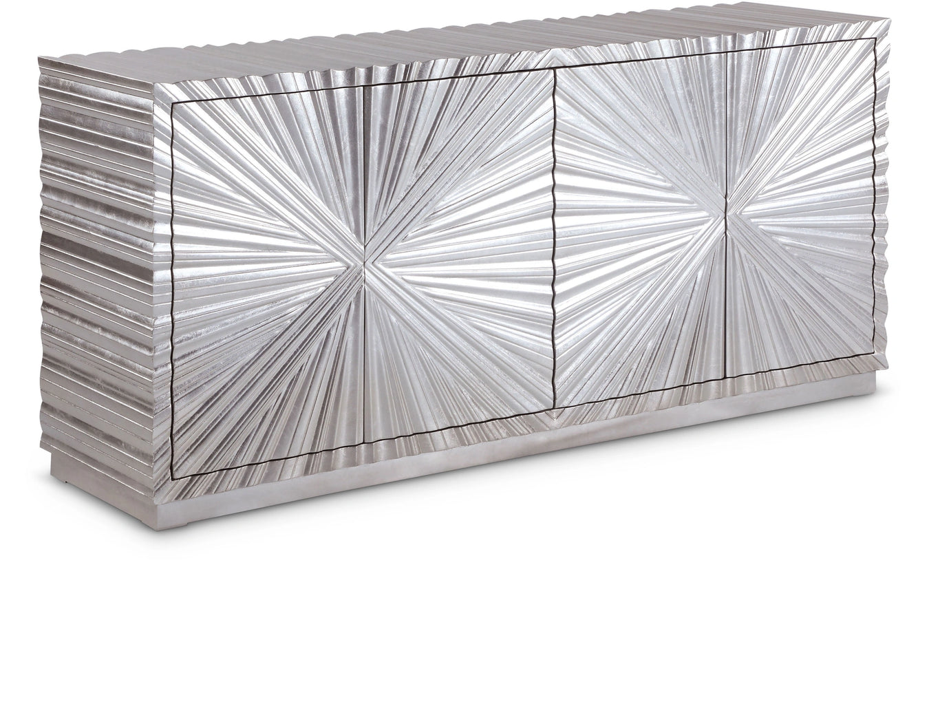 Wood / Silver Leaf