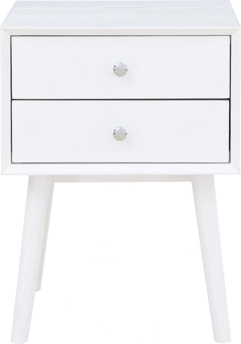 Teddy White Night Stand