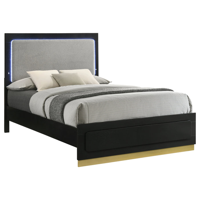 Caraway Panel Bed with LED Lighting