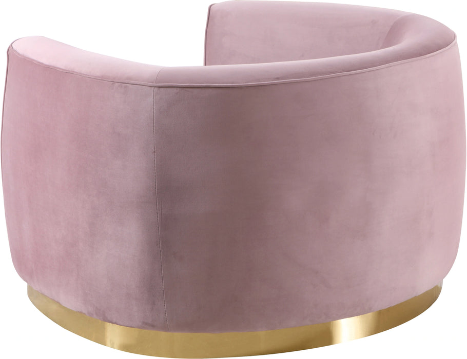 Julian Pink Velvet Chair