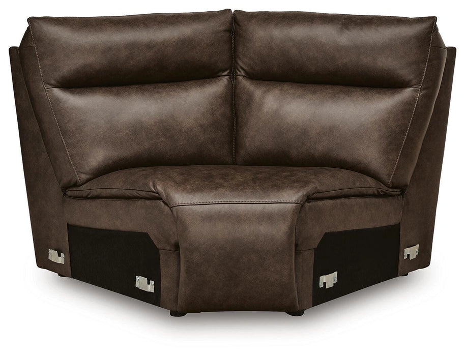 ModZ Power Reclining Sectional with Audio Console