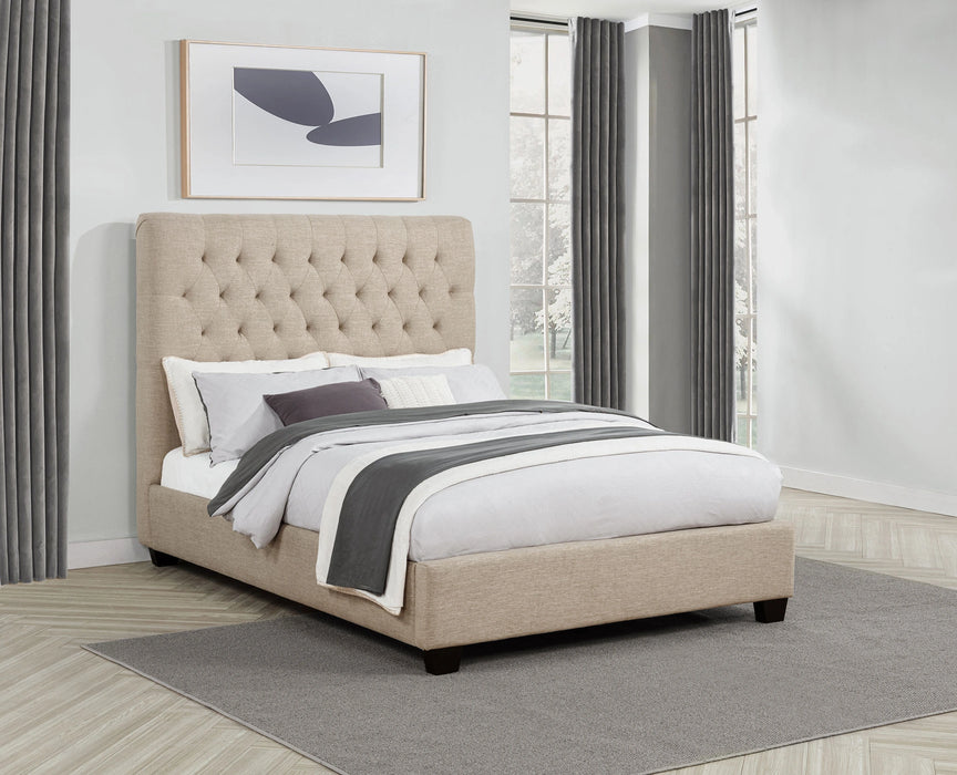 Chloe Panel Bed