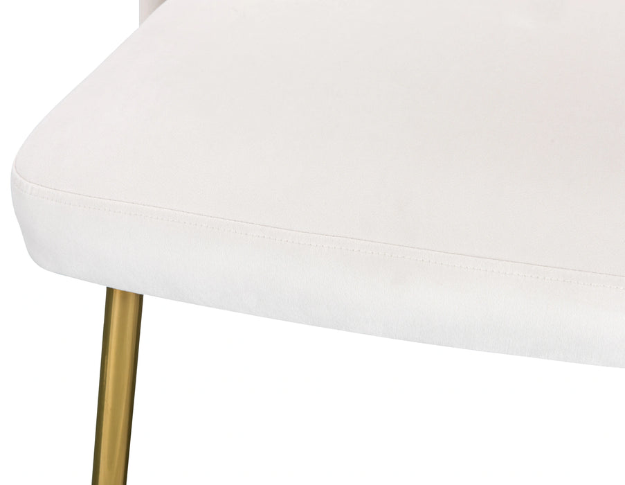 Logan Cream Velvet Dining Chair