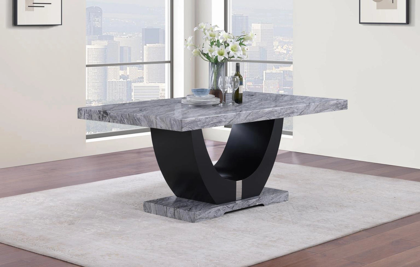 Gray Faux Marble