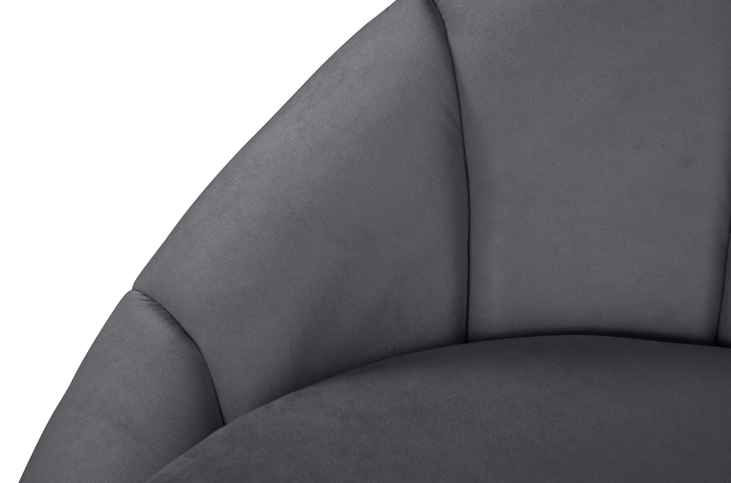 Shelly Grey Velvet Sofa